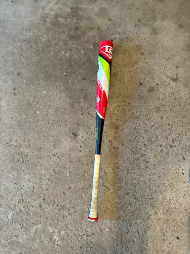 Used 2017 Louisville Slugger Omaha 517 BBCOR Certified Bat (-3) Alloy 30 oz 33"