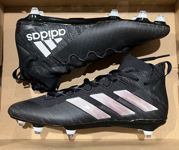 Men’s Size 10.5 Adidas Freak Ultra 21 Detachable Football Cleats Black FX2113