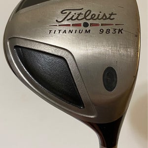 Titleist 983K 9.5 Degree Titanium RH Driver Graphite S-Flex YS-9.1 Golf Club