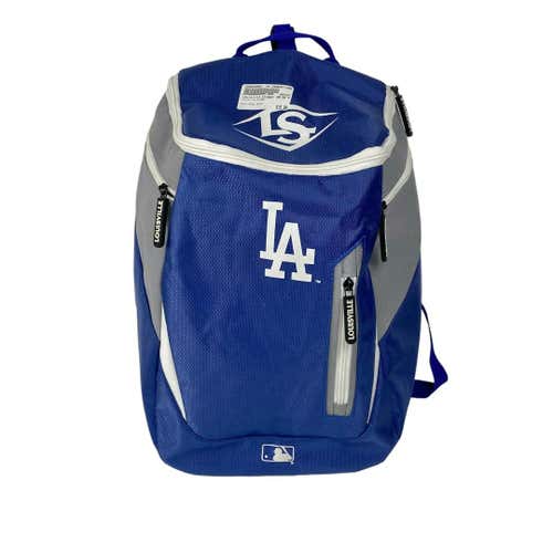 Used Louisville Slugger La Dodgers Baseball And Softball Equipment Backpack