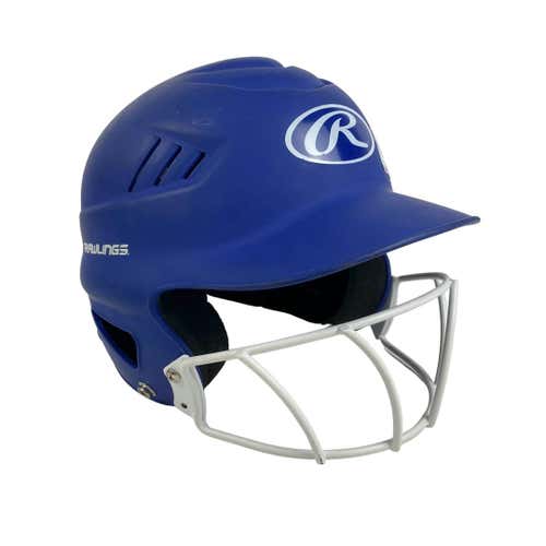 Used Rawlings Rcfh Softball Helmet 6 1 2 - 7 1 2