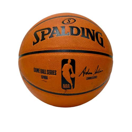 Used Spalding Game Ball Series Basketball 29.5"