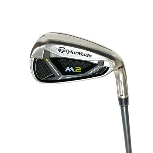 Used Taylormade M2 Men's Right 6 Iron Stiff Flex Graphite Shaft