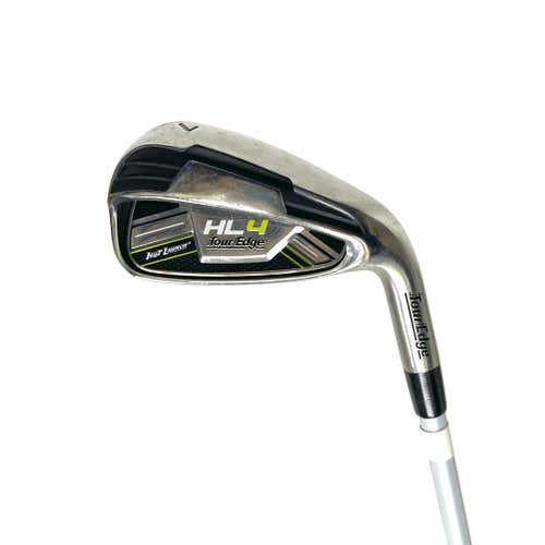 Used Tour Edge Hl4 Women's Right 7 Iron Ladies Flex Graphite Shaft