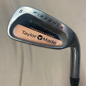 Used Men's 5 Iron TaylorMade Firesole Right Handed Graphite Shaft