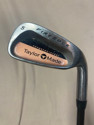 Used Men's 5 Iron TaylorMade Firesole Right Handed Graphite Shaft