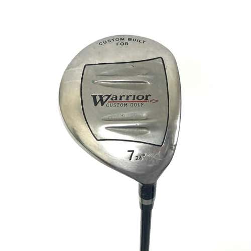 Used Warrior Custom Golf Men's Right 7 Wood Regular Flex Graphite Shaft