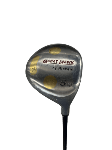 Used Nickent Great Hawk 5 Wood Regular Flex Graphite Shaft Fairway Woods