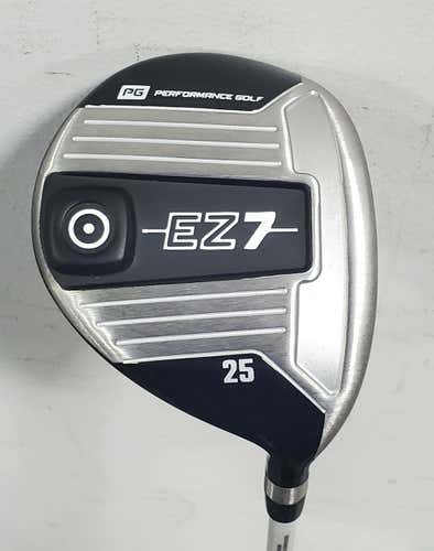 Used Performance Ez5 25 Degree 5 Wood Senior Flex Graphite Shaft Fairway Woods