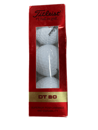 Used Titleist Dt80 Golf Balls