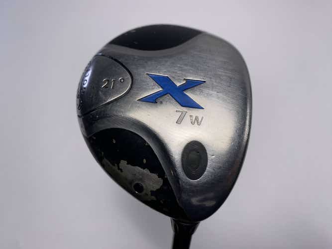 Callaway X 7 Fairway Wood 21* Fujikura 60g Regular Graphite Mens RH Midsize Grip