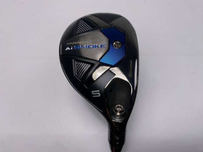 Callaway Paradym Ai Smoke 5 Hybrid 24* Aldila Ascent Senior RH Midsize Grip NEW