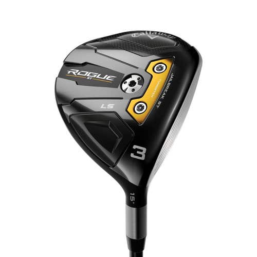 CALLAWAY ROGUE ST LS FAIRWAY 3 WOOD GRAPHITE STIFF MITSUBISHI TENSEI AV WHITE 85 GRAPHITE