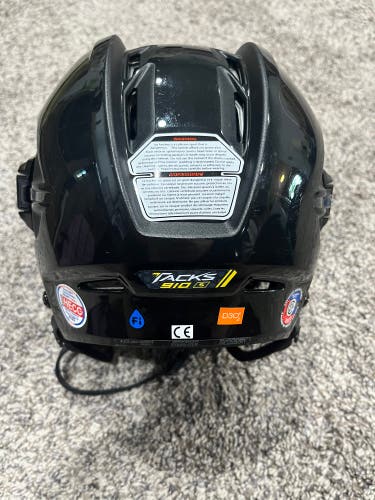 CCM Tacks 910 Small Black Hockey Helmet - Like New!