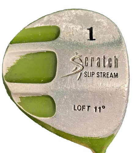 Scratch Golf Slip Stream Driver 11* Regular Low Kick Graphite 45.5 In. Men's RH