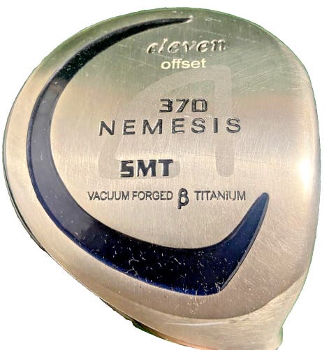 Nemesis SMT 370 Forged Ti Offset Grooveless Driver 11* 60g Fujikura Regular RH