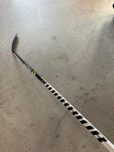 New Intermediate Warrior Left Hand W88 Pro Stock Alpha LX Hockey Stick