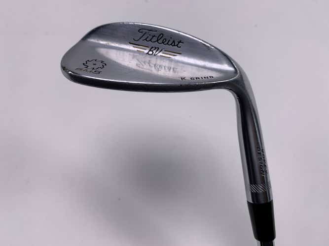 Titleist Vokey SM5 Tour Chrome Lob Wedge 60* 11 K-Grind Wedge Steel Mens RH