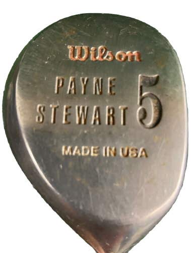 Wilson Payne Stewart 5 Wood 19* RH Men's Stiff Graphite 41" Golf Pride Grip
