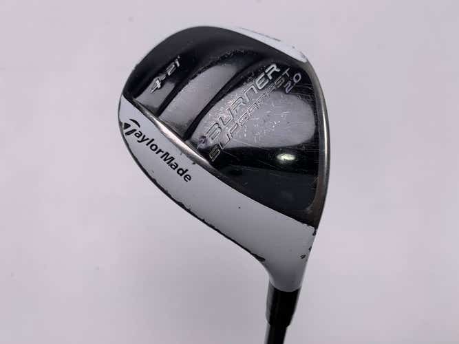 TaylorMade Burner Superfast 2.0 4 Hybrid 21* REAX 50g Ladies Graphite Womens RH