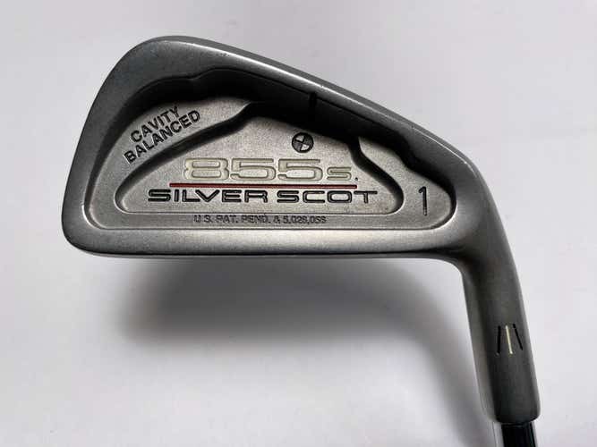 Tommy Armour 855S Silver Scot Single 1 Iron Tour Step II Stiff Steel Mens RH