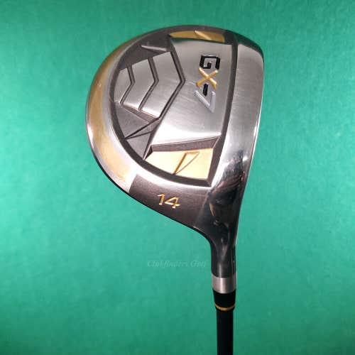 GX-7 X-Metal Driver / Fairway 14 Wood Factory 55G Graphite Senior w/ HC