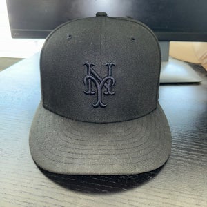 New York Mets Hat - Blackout Hat