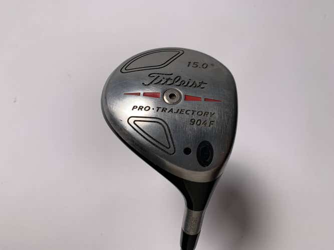 Titleist 904 F 3 Fairway Wood 15* Fujikura Speeder Stiff Graphite Mens RH