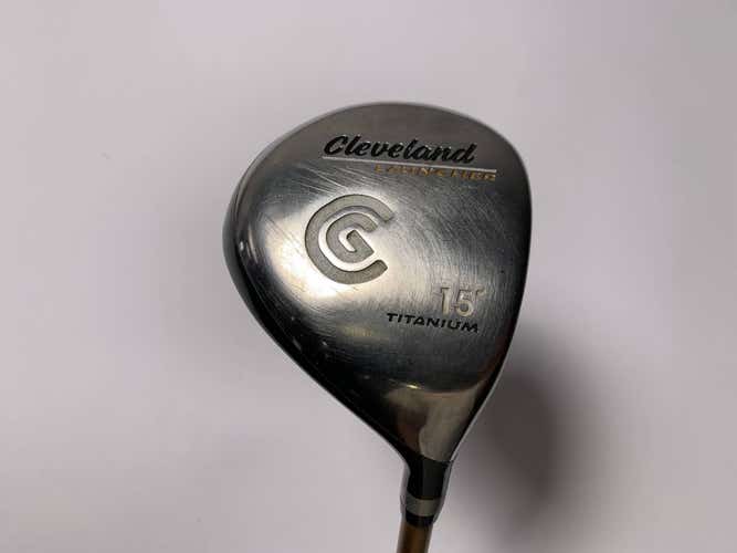 Cleveland Launcher 3 Fairway Wood 15* Launcher Gold 55g Senior Graphite Mens RH