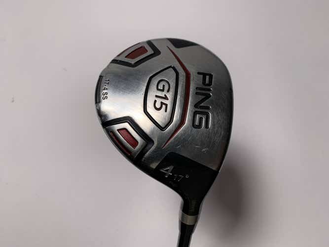 Ping G15 4 Fairway Wood 17* Aldila Serrano 75g Extra Stiff Graphite Mens RH