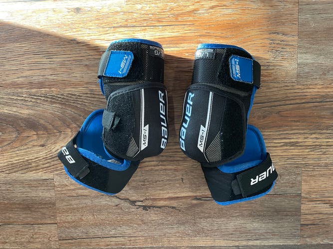 Used Junior Large Bauer MS-1 Elbow Pads