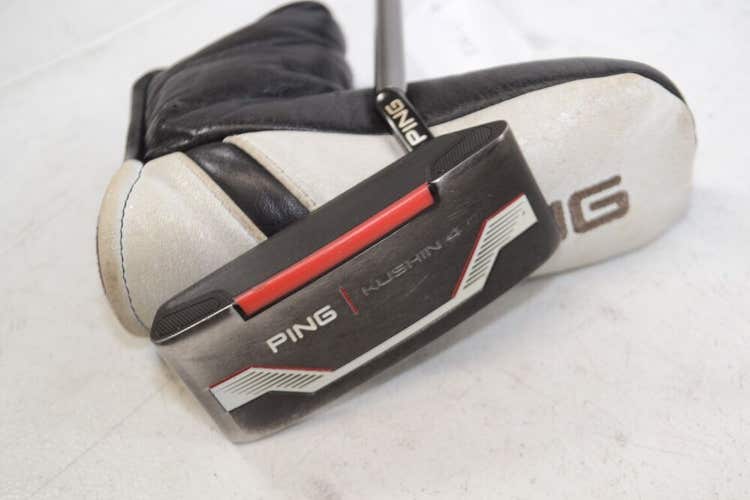 Ping Kushin 4 2021 34" Putter Black Dot Right Steel # 177928