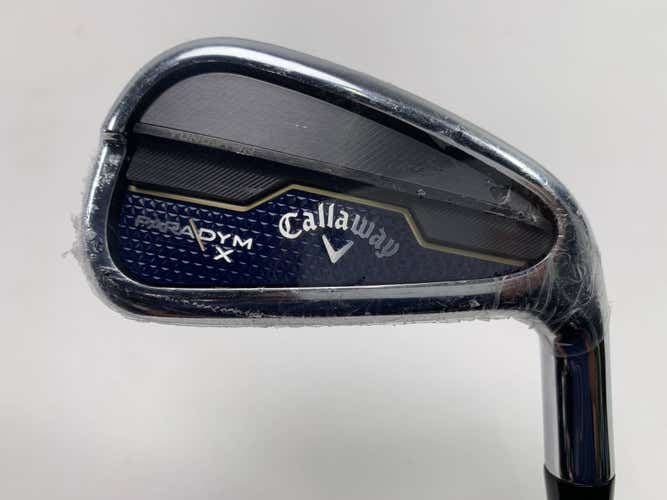 Callaway Paradym X Single 7 Iron Project X HZRDUS 5.5 Regular Graphite Mens RH