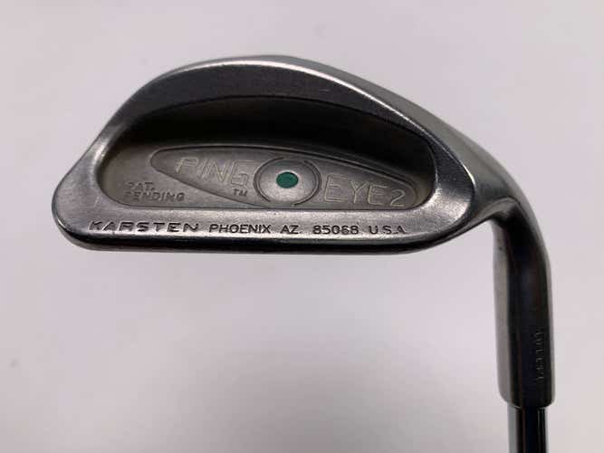 Ping Eye 2 Sand Wedge SW Green Dot 2* Up Karsten Wedge Steel Mens RH