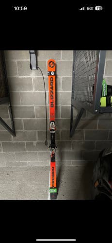 New With Bindings Firebird GS Race Plate Skis 184cm - (Used Bindings)