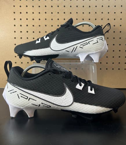 Size 9 Nike Vapor Edge Pro 360 Speed 2 Black White Lacrosse Football Cleats