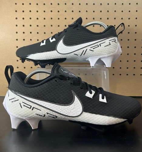 Size 12 Nike Vapor Edge Pro 360 Speed 2 Black White Lacrosse Football Cleats