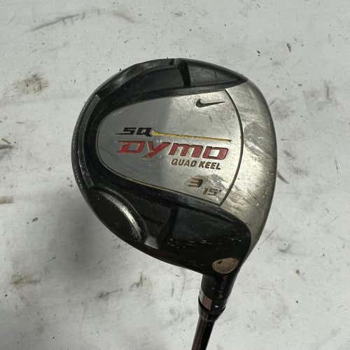 Used Nike Sq Dymo 3 Wood Regular Flex Graphite Shaft Fairway Woods