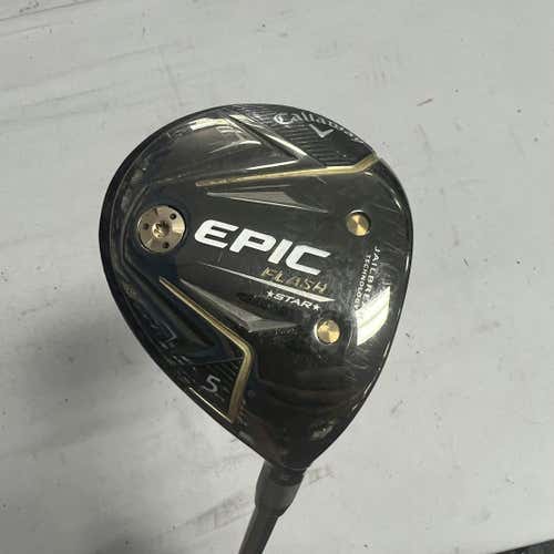 Used Callaway Epic Flash Star 5 Wood Senior Flex Graphite Shaft Fairway Woods