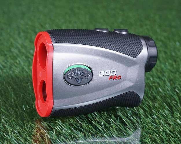 CALLAWAY GOLF 300 PRO RANGEFINDER GOLF RANGE FINDER YARDAGE, SILVER ~ L@@K!!