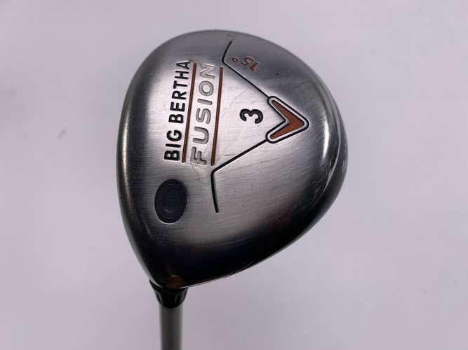 Callaway Big Bertha Fusion 3 Fairway Wood 15* Aldila NVS 55g Regular LH