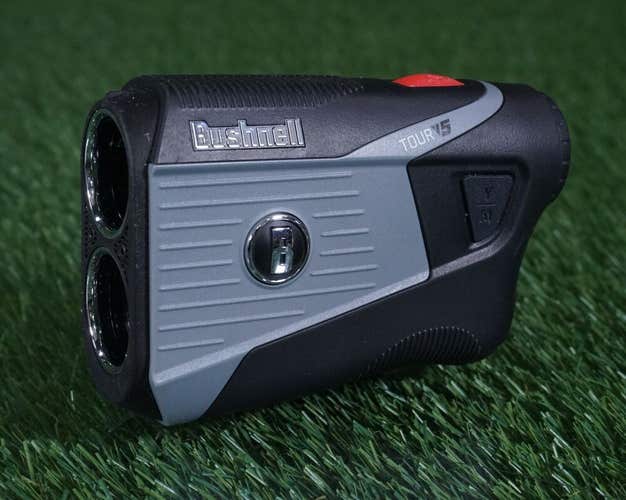 BUSHNELL TOUR V5 RANGEFINDER GOLF RANGE FINDER YARDAGE, JOLT, BITE, PINSEEKER!