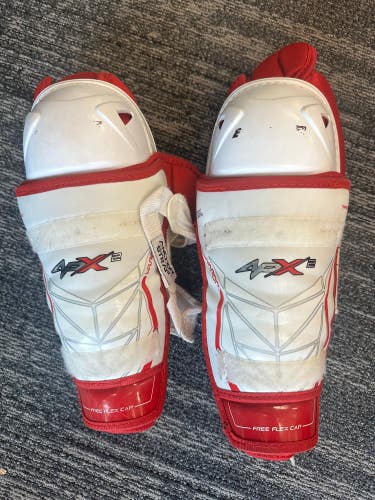 Used Junior Bauer Vapor APX2 Shin Pads 11"