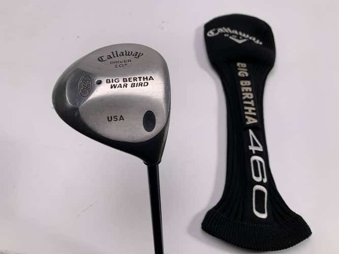 Callaway Big Bertha Warbird Driver 10* RCH 90 Firm Graphite Mens RH HC