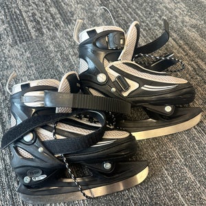 Used Youth Lake Placid Adjustable Ice Skates | Size 10 - 13