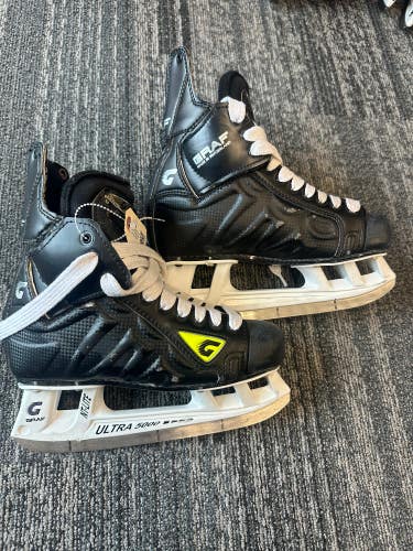 Used Senior Graf Ultra G7 Hockey Skates Regular Width 7