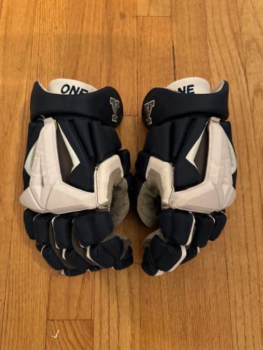 Blue Yale Gait Lacrosse Gloves 13"