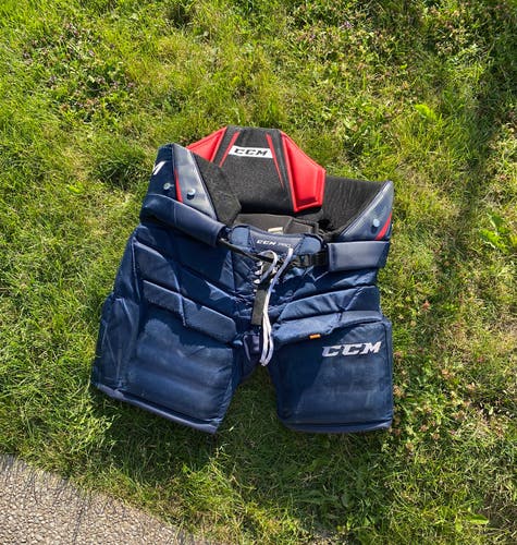 Used Large CCM  CCM Pro Hockey Goalie Pants