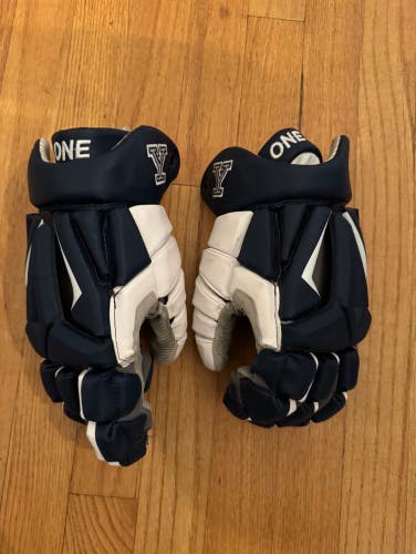 Blue Used Gait Lacrosse Gloves 13"