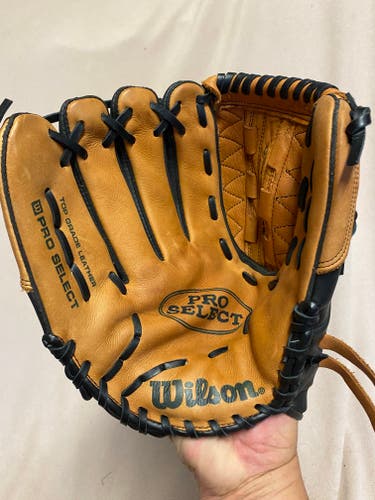 Used Left Hand Throw Wilson Infield A2476 Baseball Glove 12.5"